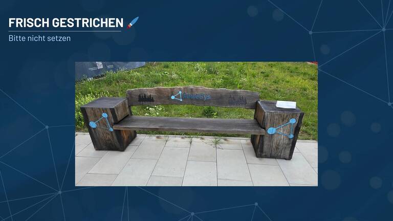Bank gestrichen