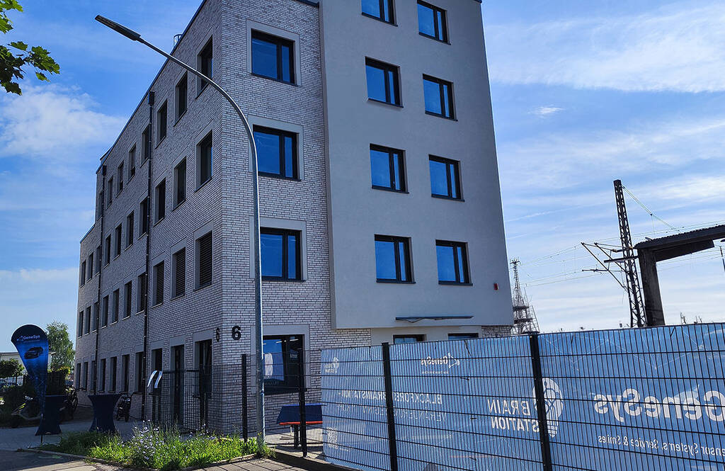 Firmengebäude und Hauptsitz von GeneSys in Offenburg