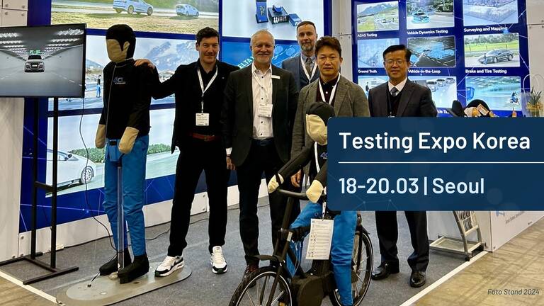 Ankündigung Testing Expo Korea