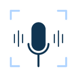 Recognition of sound patterns icon